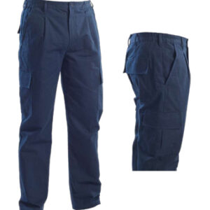 blue multi pocket pant