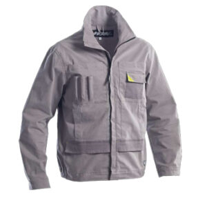 powerful jacket grey loyal textiles